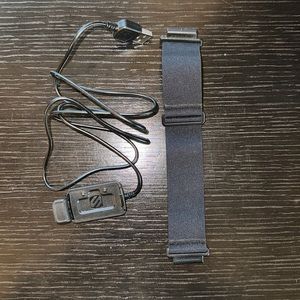 Scosche Rhythm 24 heart rate monitor band and charger